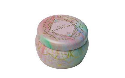 Gratitude Scented Tin Candle
