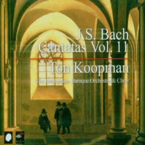 the album cover for Ton Koopman - Cantatas 11