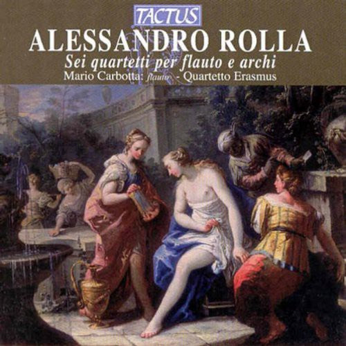 Rolla / Carbotta / Quartetto Erasmus - Flute Quartets - Music CD