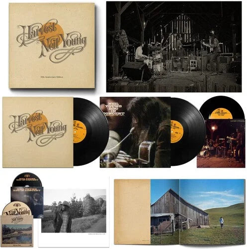 Neil Young - Harvest (50th Anniversary Edition) [2LP + 7-inch + 2DVD] Vinyl Record