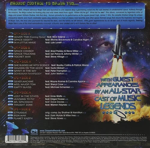 William Shatner - Seeking Major Tom Vinyl Record