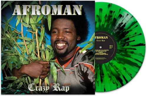 Afroman - Crazy Rap [Green & Black Splatter] Vinyl Record