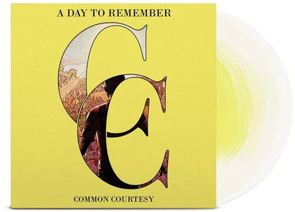A Day to Remember - Common Courtesy [2LP Yellow & Milky Clear] Vinyl Record