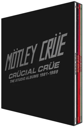 Motley Crue - Crucial Crue: The Studio Albums 1981-1989 Vinyl Record