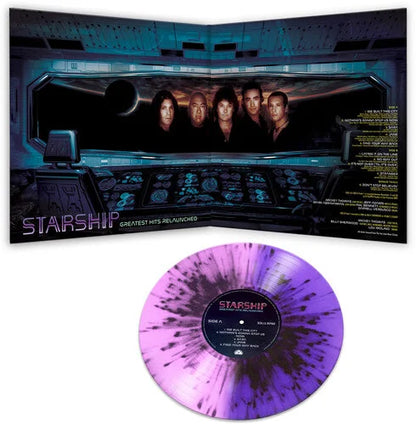 Starship - Greatest Hits Relaunched [SPLIT COLOR SPLATTER] Vinyl Record