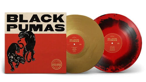 Black Pumas - Black Pumas [2LP Gold, Black/Red Marble] Vinyl Record