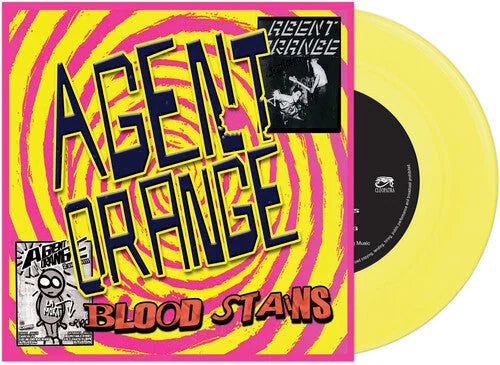Agent Orange - Bloodstains [Yellow 7-inch] Vinyl Record