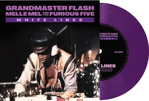 Grandmaster Flash - White Lines [Purple] Vinyl Record