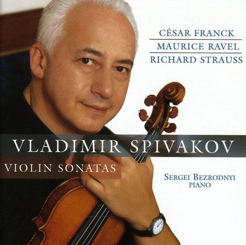 the album cover for Vladimir Spivakov - Violin Sonatas