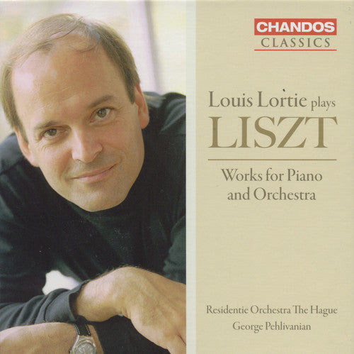 the album cover for LOUIS LORTIE - Works for Piano & Orchestra / Wandererfantasie