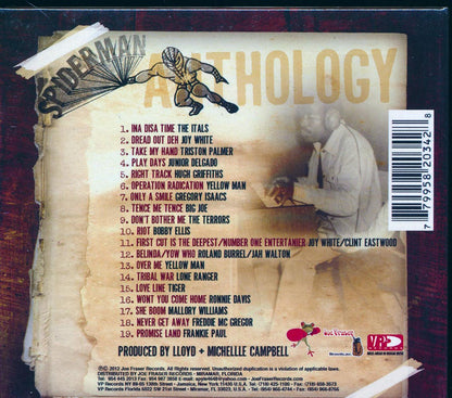 Itals, Triston Palmer, Bobby Ellis, Lone Ranger, Etc. - Spiderman Anthology: Classics Fron The Vault Music CD