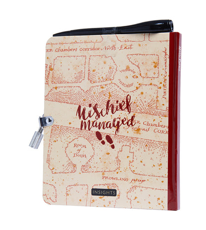 Harry Potter: Marauder's Map Lock & Key Diary