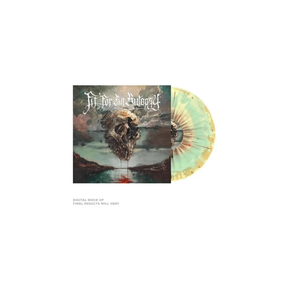 Fit for an Autopsy - The Sea of Tragic Beasts [Yellow/Mint/Orange Splatter] Vinyl Record