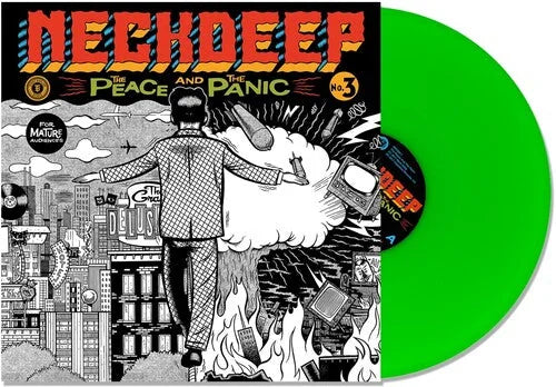 Neck Deep - The Peace and the Panic [Green] Vinyl Record