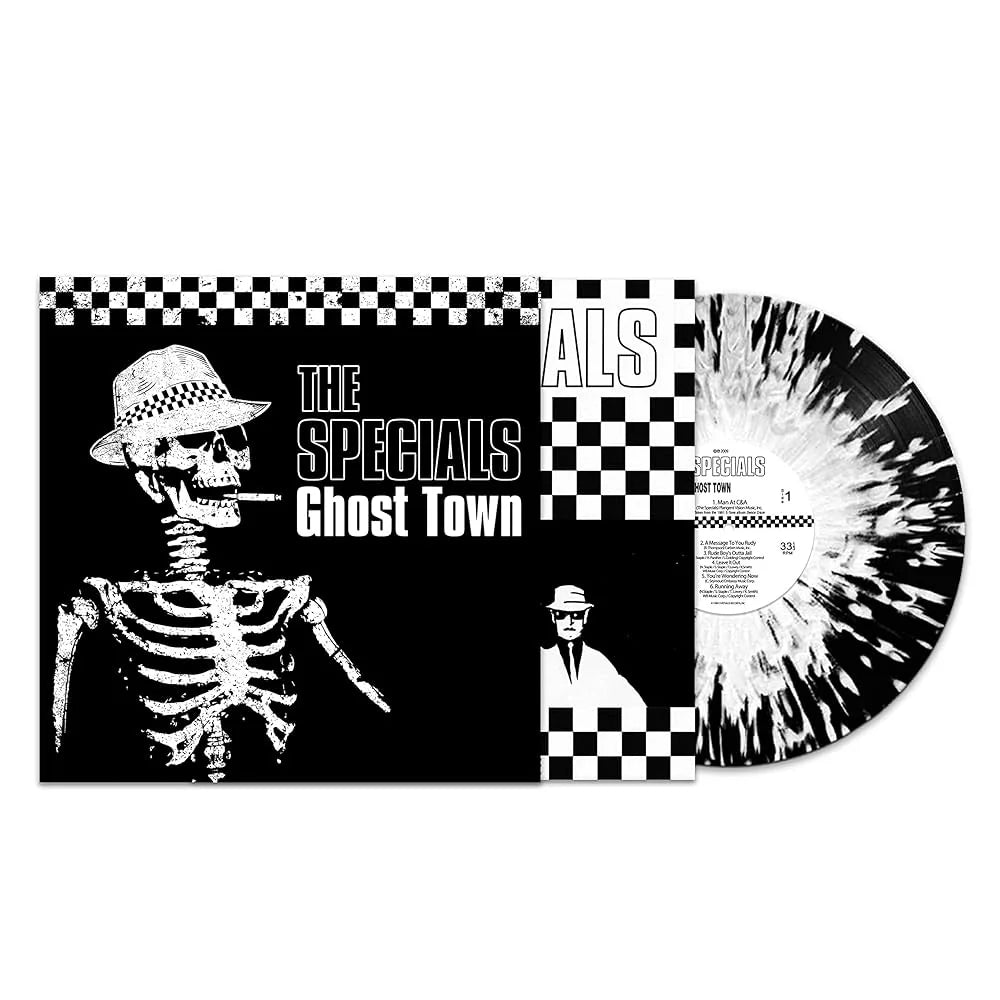 The Specials - Ghost Town [Black/White Splatter] Vinyl Record