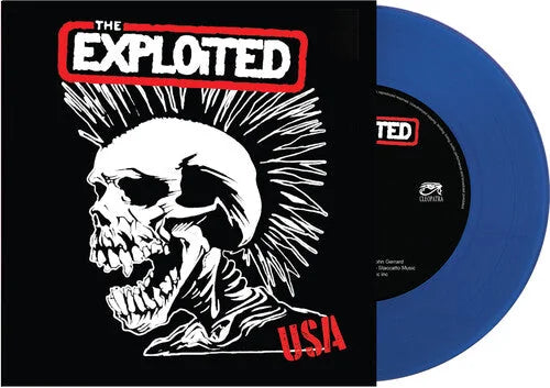 The Exploited - Usa [Blue 7-inch] Vinyl Record