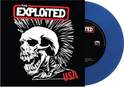 The Exploited - Usa [Blue 7-inch] Vinyl Record