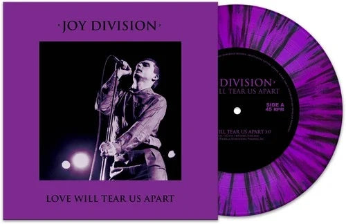 Joy Division - Love Will Tear Us Apart [Purple/Black Splatter] Vinyl Record