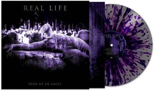 Real Life - Send Me An Angel [Purple/Silver Splatter] Vinyl Record