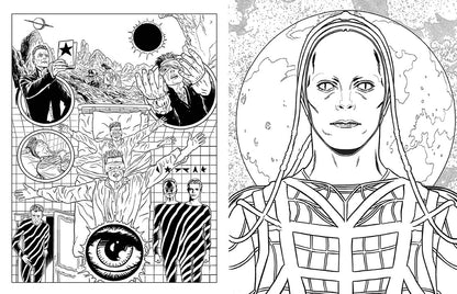 Bowie: A Michael Allred Coloring Book