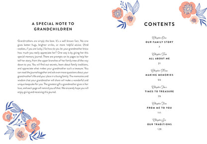 Grandmother's Memories: A Keepsake Journal