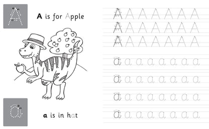 Trace & Learn Handwriting Practice: Dinosaur