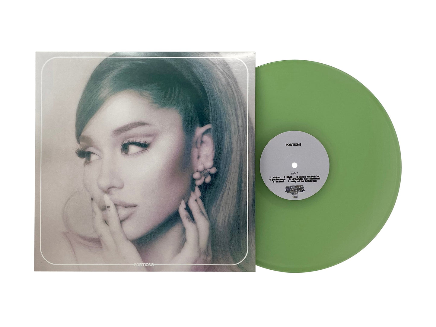 Ariana Grande - Positions (Limited Edition Coke Bottle Green Colored Vinyl) Vinyl Record