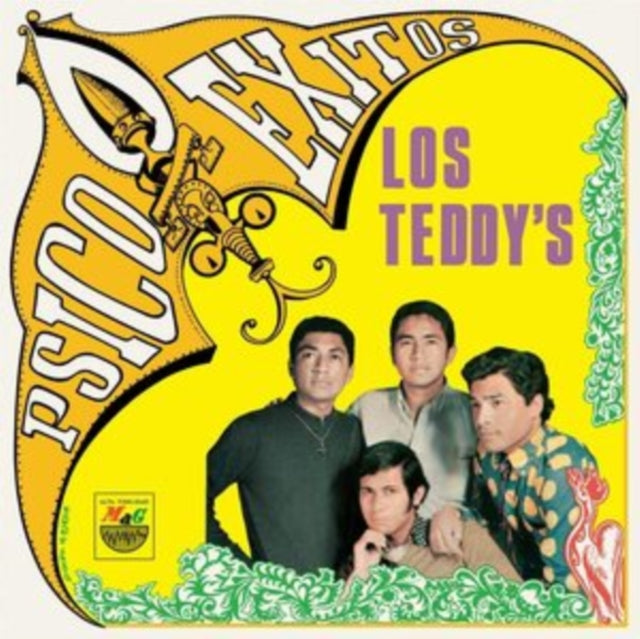 Los Teddy's - Doce Psicoexitos - LP Vinyl Record