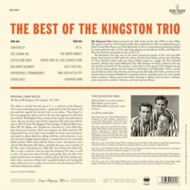 Kingston Trio - Best Of The Kingston Trio - LP Vinyl