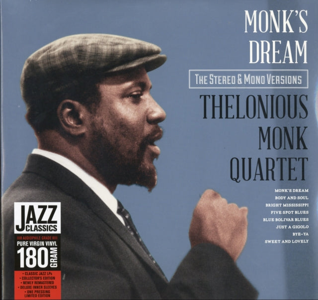 Thelonious Quartet Monk - Monk's Dream: The Original Stereo & Mono Versions (180G/Virgin LP Vinyl/Dmm) Vinyl Record