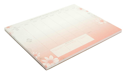 Gratitude Weekly Planner Notepad