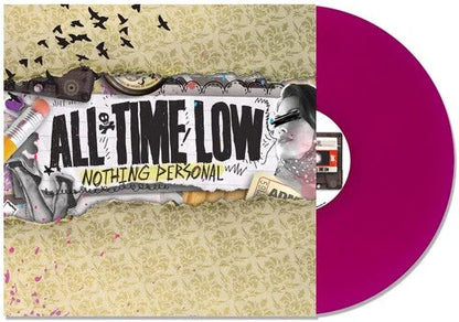 All Time Low - Nothing Personal [Neon Purple] Vinyl Record
