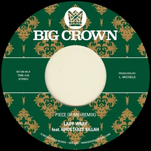 Piece Of Me (feat. Ghostface Killah) b/w Joy & Pain (Pete Rock Remix) Vinyl Record