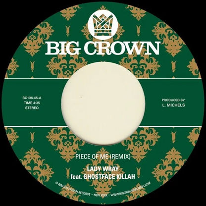 Piece Of Me (feat. Ghostface Killah) b/w Joy & Pain (Pete Rock Remix) Vinyl Record