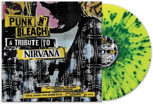Various Artists - Punk 'n' Bleach - A Tribute To Nirvana [Green Splatter] Vinyl Record