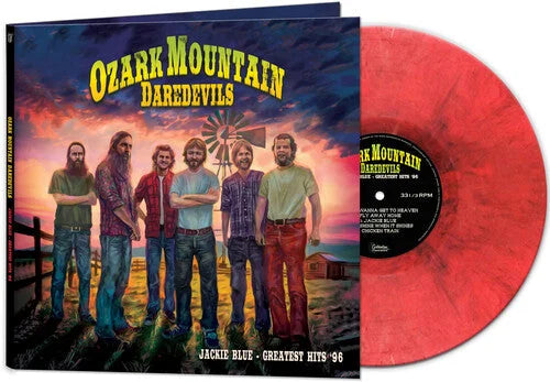 Ozark Mountain Daredevils - Jackie Blue - Greatest Hits '96 (red Marble) Vinyl Record