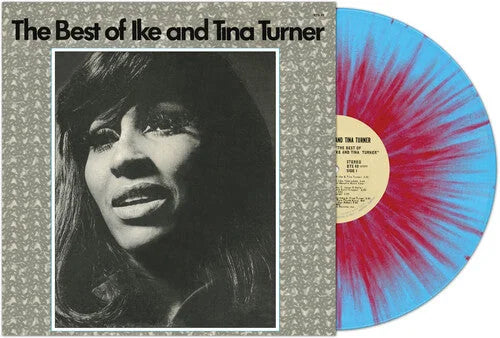Ike & Tina Turner - The Best Of [Red/Blue Splatter] Vinyl Record