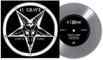 45 Grave - Party Time [Silver] Vinyl Record