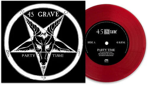 45 Grave - Party Time [Red] Vinyl Record