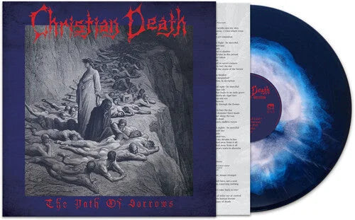 Christian Death - The Path Of Sorrows - Blue Haze Vinyl Record