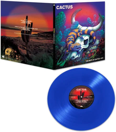 Cactus - The Birth Of Cactus - 1970 [Blue] Vinyl Record
