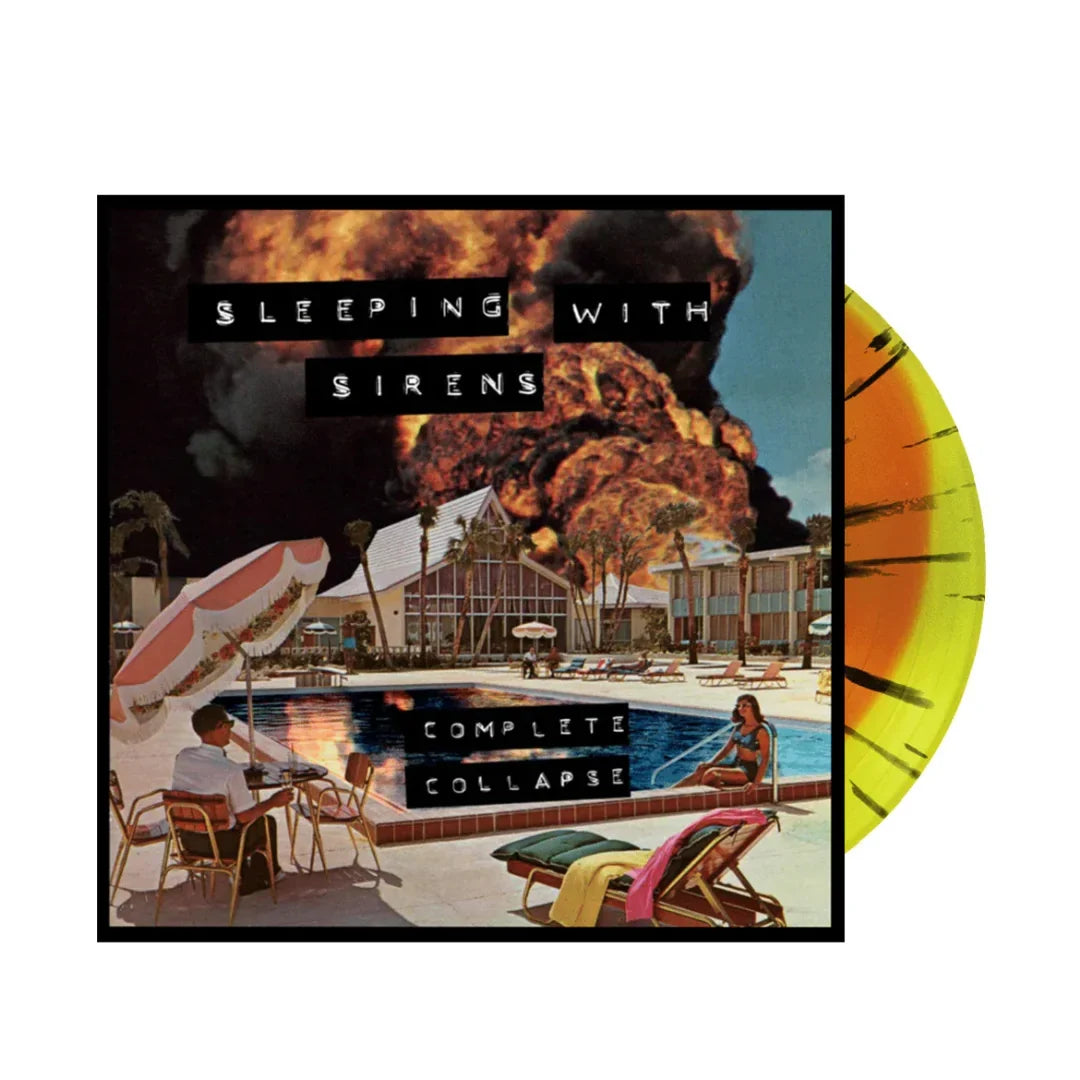 Sleeping with Sirens - Complete Collapse [Yellow & Orange] Vinyl Record