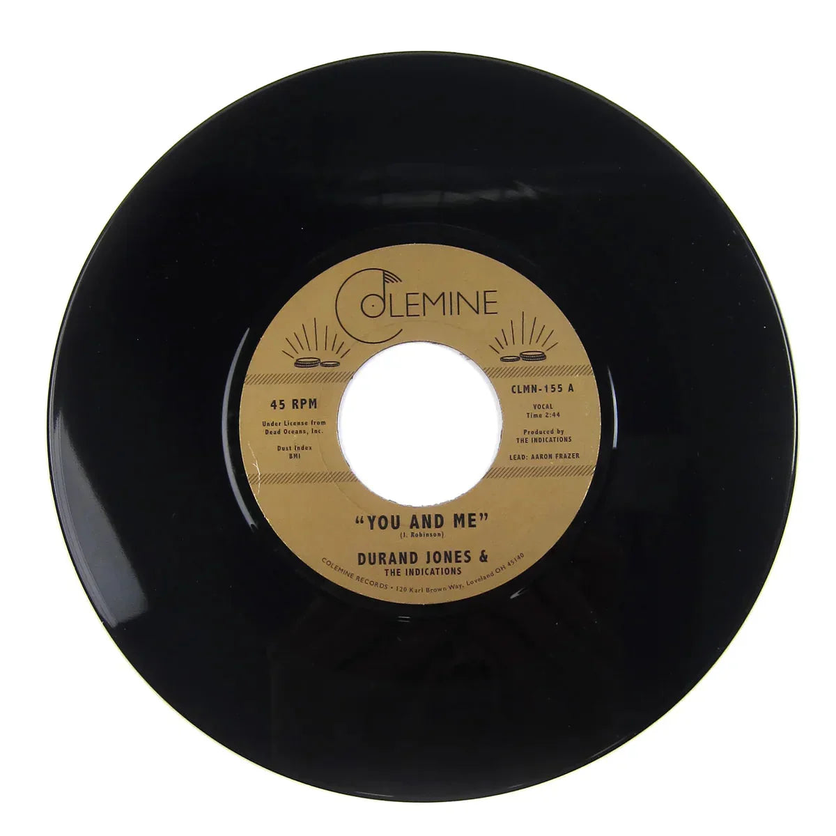 Durand Jones & The Indications - You & Me / Put A Smile On Your Face [7-inch] Vinyl Record