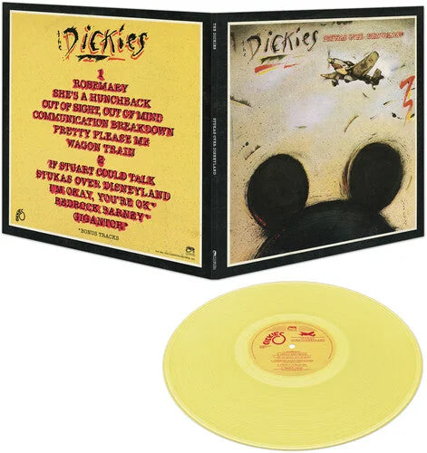 The Dickies - Stukas Over Disneyland - YELLOW  Vinyl Record