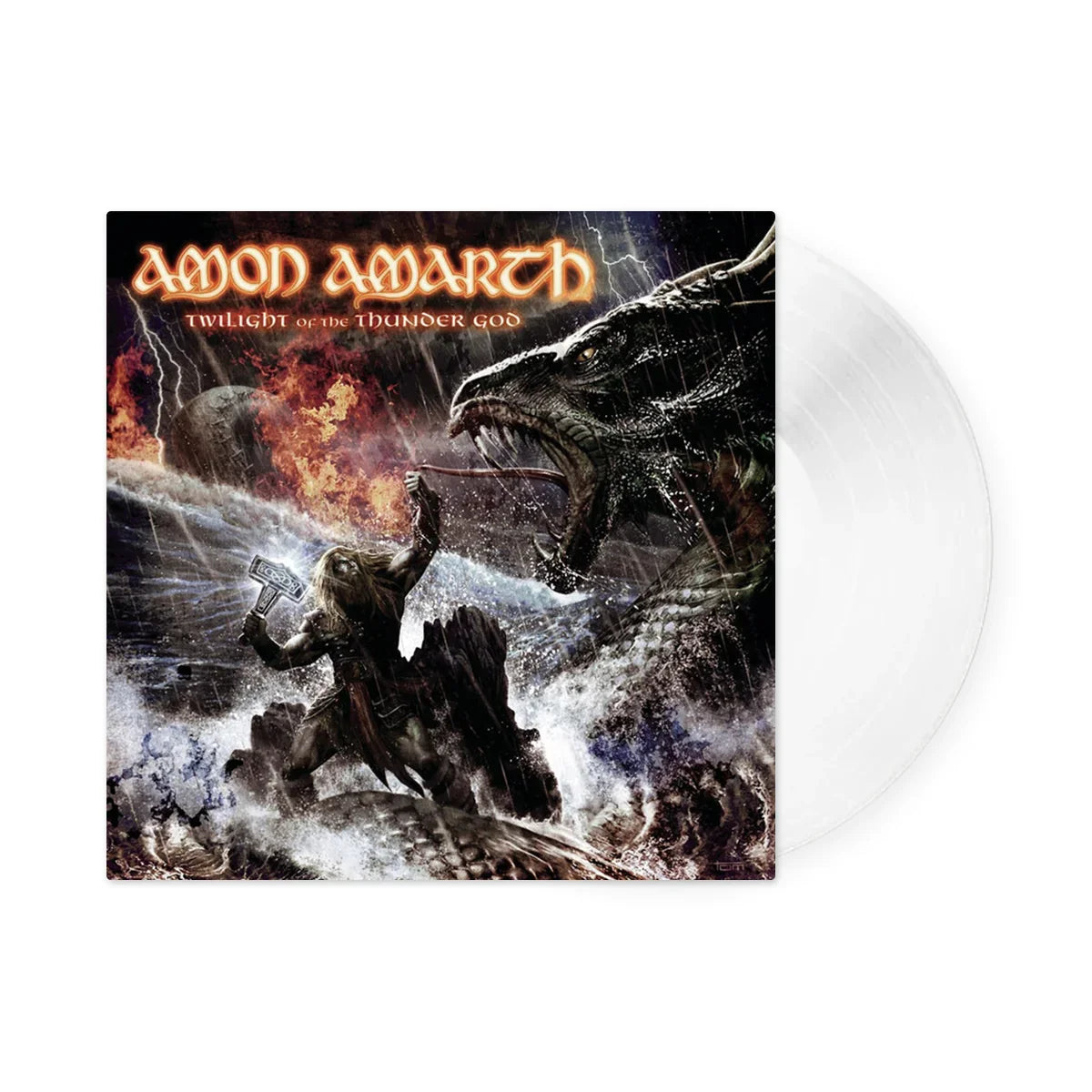 Amon Amarth - TWILIGHT OF THE THUNDER GOD [White] Vinyl Record