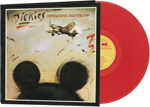 The Dickies - Stukas Over Disneyland - RED Vinyl Record