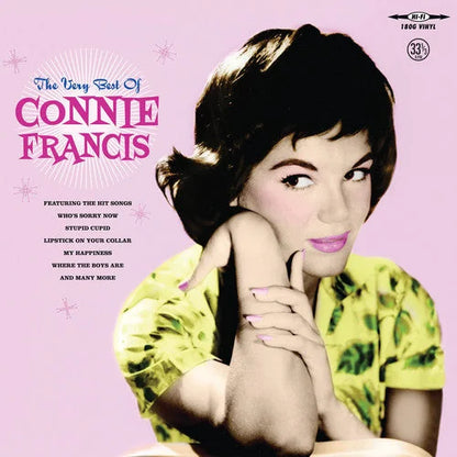 Connie Francis - Very Best Of Connie Francis Vinyl Record