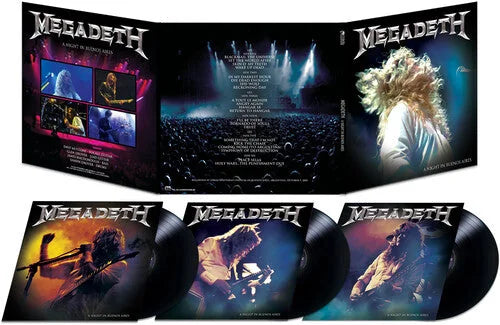 Megadeth - A Night In Buenos Aires [3LP] Vinyl Record
