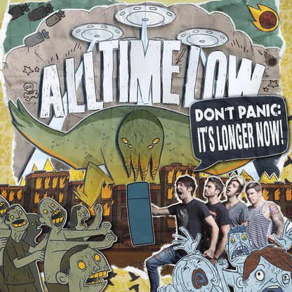 All Time Low - Don't Panic: It's Longer Now [2LP Orange] Vinyl Record