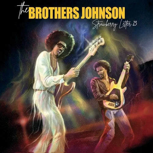 Brothers Johnson - Strawberry Letter 23 - Red & Yellow Splatter Vinyl Record